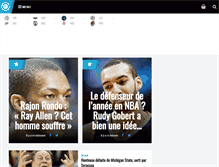 Tablet Screenshot of basketsession.com